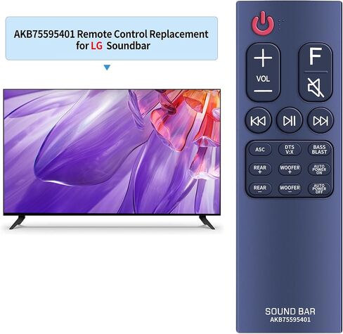 AKB75475301 جهاز تحكم عن بعد بديل لـ LG Sound Bar SK9Y SK6 SK8Y SK9 SK10Y SKM6Y SKC9 SK8 SK10 SK6Y SPK8-W SPK5B-W نظام مكبرات الصوت in Saudi Arabia