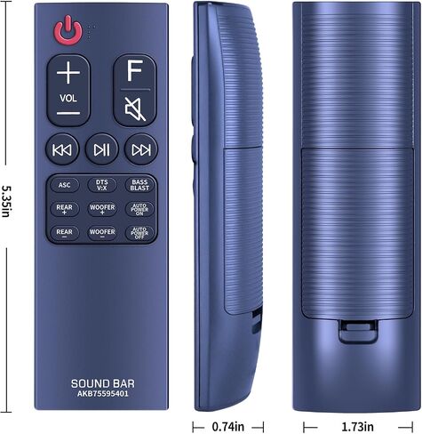 AKB75475301 جهاز تحكم عن بعد بديل لـ LG Sound Bar SK9Y SK6 SK8Y SK9 SK10Y SKM6Y SKC9 SK8 SK10 SK6Y SPK8-W SPK5B-W نظام مكبرات الصوت in Saudi Arabia