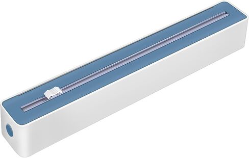 Multi-Functional Cutter | for 12-Inch Wide, 100-Foot Long Plastic Wrap, Aluminum Foil, Parchment Paper | Easy to Use | 4 Colors | Magnetic, Suction, Hook-and-Loop Modes (Green(HOOk&LOOP)) in Saudi Arabia