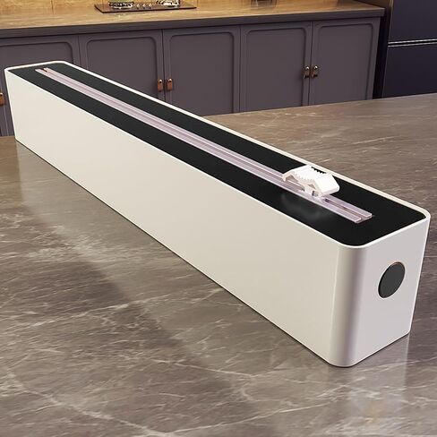 Multi-Functional Cutter | for 12-Inch Wide, 100-Foot Long Plastic Wrap, Aluminum Foil, Parchment Paper | Easy to Use | 4 Colors | Magnetic, Suction, Hook-and-Loop Modes (Green(HOOk&LOOP)) in Saudi Arabia