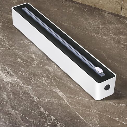 Multi-Functional Cutter | for 12-Inch Wide, 100-Foot Long Plastic Wrap, Aluminum Foil, Parchment Paper | Easy to Use | 4 Colors | Magnetic, Suction, Hook-and-Loop Modes (Green(HOOk&LOOP)) in Saudi Arabia