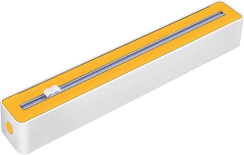 Multi-Functional Cutter | for 12-Inch Wide, 100-Foot Long Plastic Wrap, Aluminum Foil, Parchment Paper | Easy to Use | 4 Colors | Magnetic, Suction, Hook-and-Loop Modes (Green(HOOk&LOOP)) in Saudi Arabia