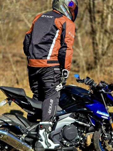 Mesh Motorcycle Jacket For Men Dual Sports Adventure Breathable Riding Protective Motorbike Jackets Enduro CE Armored in Kuwait
