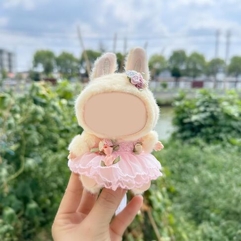 La Bu Bu Doll Cloths ، La Bu Bu Outfit ، Doll Princess Skirt ، ملابس دمية 17 سم مناسبة لإكسسوارات La Bu Bu 17cm ، لا دمية ، فقط الملابس in Kuwait