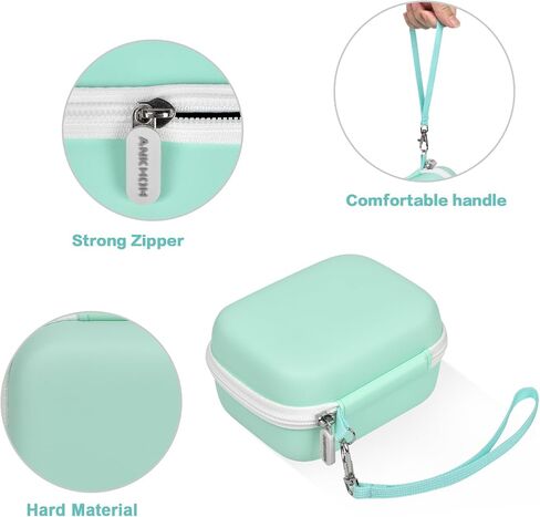 ANKHOH KIDS MICROSCOPE DASE for Barchrons for Hideal for DCorn for Winwend Handheld Mini Mini Pocket Digital Microscope Bag bag for SD (Box Only) (Green) (Green) in Kuwait