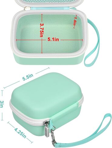 ANKHOH KIDS MICROSCOPE DASE for Barchrons for Hideal for DCorn for Winwend Handheld Mini Mini Pocket Digital Microscope Bag bag for SD (Box Only) (Green) (Green) in Kuwait