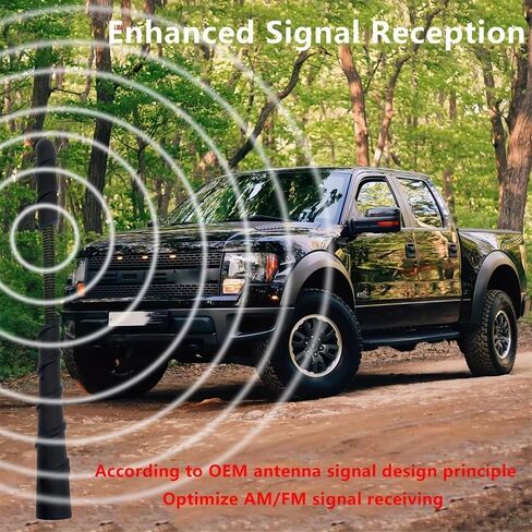 Car Truck 50 Cal Bullet Antenna American Flag Design Compatible with Ford F150 F250 F350, Dodge RAM 1500, Chevy Silverado,GMC sierra, Jeep Wrangler/Gladiator, Toyota Tundra/Tacoma.1990-Current. in Saudi Arabia