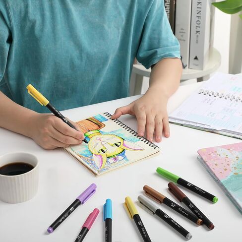 Mr. Pen- Felt Tip Pens, 8 Pack, 0.7mm Colorful Felt Pens, No Smear, Quick Dry in Saudi Arabia
