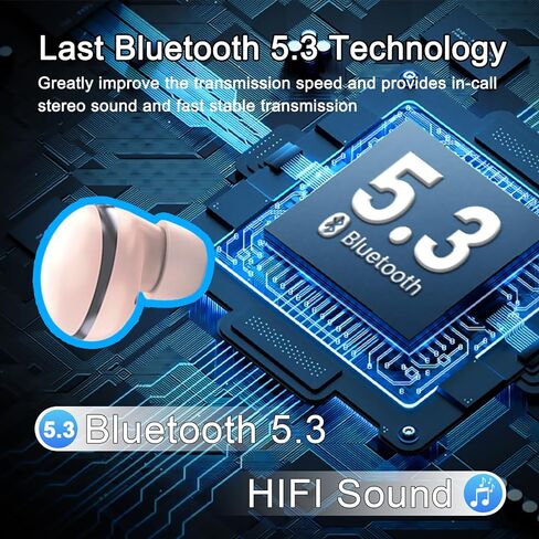 Small Ear Side Sleeper Earbuds, Mini Earbuds for Sleeping, Ear Buds to Sleep, Side Sleep Headphones with Fast Charging Case (Black) in Saudi Arabia