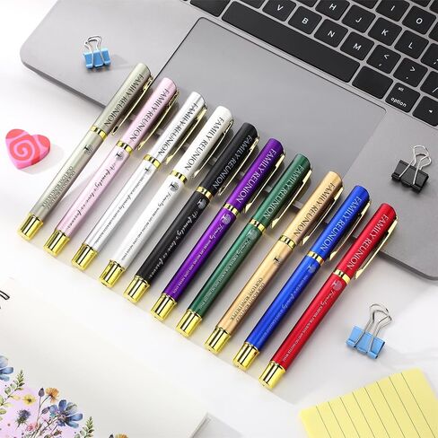 40 Pcs Family Reunion Gifts Family Reunion Party Favors Ballpoint Pen Family Appreciation Pens Thank You Pens Family Black Ink Pen Family Reunion Favor for Guest Men Women in Kuwait