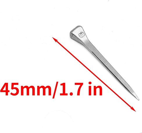 E3 Horseshoe Nails 50 Pcs 1.7 Inches Low Carbon Steel Horse Hoof Nails Horse Training Supplies Tool for Securing Firmly in Kuwait