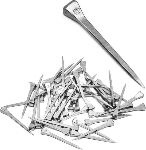 E3 Horseshoe Nails 50 Pcs 1.7 Inches Low Carbon Steel Horse Hoof Nails Horse Training Supplies Tool for Securing Firmly in Kuwait