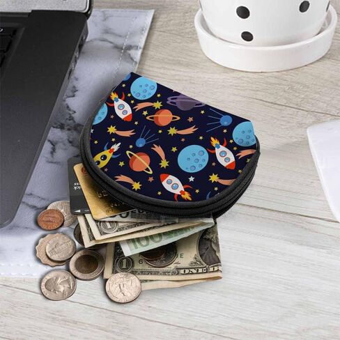 IBILIU Small Coin Purse Polka Dots Mini Wallet Coin Pouch Change Purse For Women Men in Kuwait