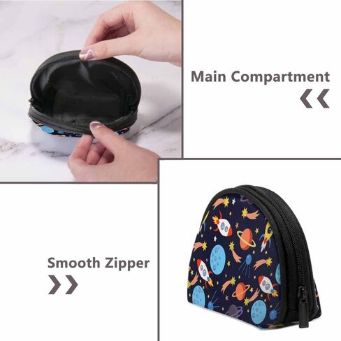 IBILIU Small Coin Purse Polka Dots Mini Wallet Coin Pouch Change Purse For Women Men in Kuwait