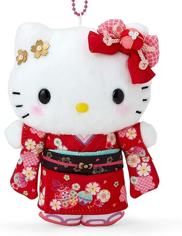 Sanrio 068454 Hello Kitty Mascot حامل (Kimono) in Kuwait