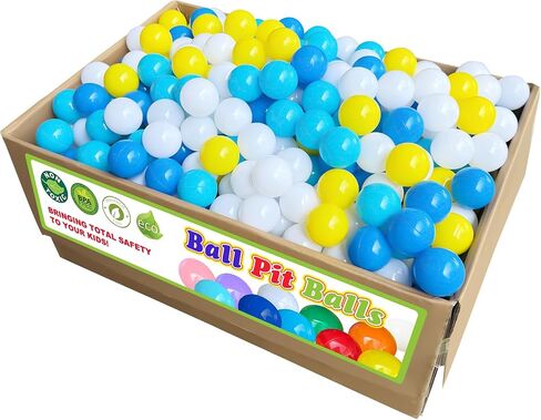 170 Pink Ball Pit Balls for Kids- Plastic Pink Balls for Ball Pit, Bright Colors Pit Balls for Toddlers 1-3 for Play Tent, Pool, Birthday Party Accessories, Birthday Decoration - 2.2 Inch in Saudi Arabia