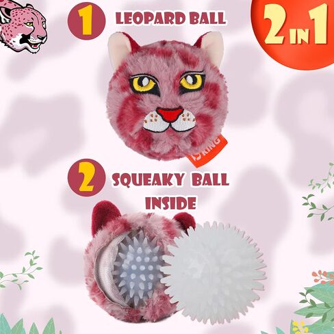 DKING 3PACK COMPACKY DOCK CALLS ، 2 In1 Funny Puppy Ball Toys ، Diardnist Dog Toy للكلاب الصغيرة المتوسطة (كرة المحيط) in Kuwait