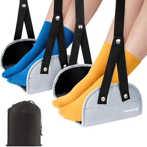 مسند للأقدام مع قاعدة مريحة بدون اشتباك ، راحة سفر محمولة مصنوعة من رغوة الذاكرة المتميزة ، وملحقات السفر للطائرات لتقليل التورم والألم ، والهدايا للمسافرين in Kuwait