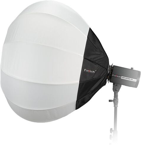 Fotodiox Lantern Softbox 26in (65cm) Globe - Collapsible Globe Softbox with Elinchrom Speedring for Elinchrom and Compatible in Saudi Arabia