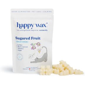 مسارات Happy Wax Teakwood Trails يذوبًا لأصحاب الحيوانات الأليفة-القضاء على الرائحة ، تهدئة ، آمن للحيوانات الأليفة ، غير سامة ، خالية من الصبغة ، مثالية للاستخدام مع WAX Warmers-4 أوقية.