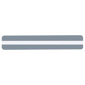 Ashley Productions ASH10802 Reading Guide Strip, 1.5" Wide, 8.5" Length, 0.05" Height, Clear