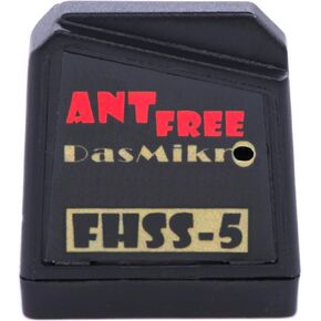 DasMikro SANWA FHSS5U/FHSS5, FH5U/FH5 Tower Antenna Nano 4CH Compatible Receiver (Compatible Models: M17, MT-5, MT-R) (Built-in Antenna DSK-492 V2)