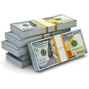 Ficheny Prop Moneys Copy Play Moneys 100pcs Movie for Music Videos，,Kids Learning Toys and Birthday Party
