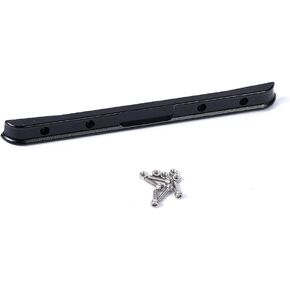 SCX24 1/24 Rear Bumper for Axial C10 AXI00001 RC Crawler Aluminum Upgrades (Silver)