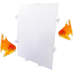 4 PCS Fish Tank Pistider Fish Tank Sepanator Fish Fish Plastic Tank Sannator With Actuge Cuction Plastic Aquarium Fixid