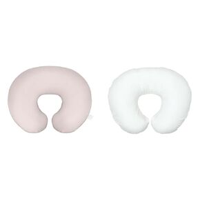 Boppy Organic Original Support Nursing Pillow, Green Little Leaves, Ergonomic Breastfeeding, Bottle Feeding, Bonding, 100% Organic Cotton, Hypoallergenic Fill, Machine Washable