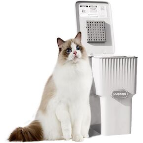 قمامة القمامة Cat Can ، أفضل سلة التخلص من القمامة ، حاوية نفايات القط ، تنقية الهواء للقطط/S/M Dogs/Rabbit