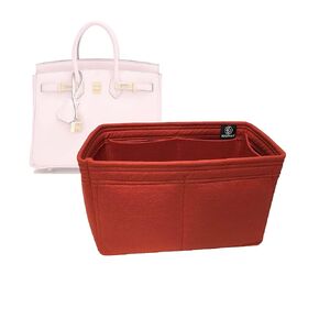 Premium Bag Organizer for Hermès Hermes Birkin 25 - Premium Felt (Handmade) [Insert, Liner, Shaper, Organiser, Inner Bag]