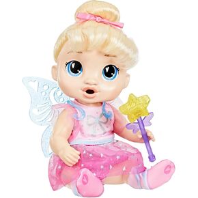Baby Alive Fairy Fashions Harper Hugs Doll with Clothes Accessories, Blonde Hair, 11 Inches, Toys for 3 Year Old Girls and Boys & Up (Amazon Exclusive)