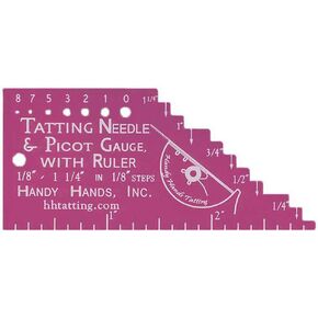 Handy Hands Tatting, Pink Berry