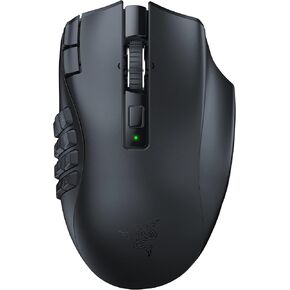 Razer Naga V2 Pro Wireless Gaming Mouse: Interchangeable Side Plate w/ 2, 6, 12 Button Configurations - Focus+ 20K DPI Optical Sensor - Fastest Gaming Mouse Switch - Chroma RGB Lighting (Renewed)