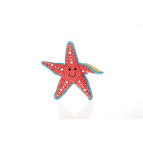 Pebble Fair Trade Handmade Crochet Cotton Starfish Rattle…
