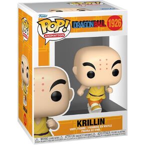 فونكو بوب! الرسوم المتحركة: Dragon Ball - Krillin - Finyl Figure - فكرة الهدية - البضائع الرسمية - ألعاب للأطفال والكبار - مراوح أنيمي - نموذج نموذج لهواة الجمع والعرض
