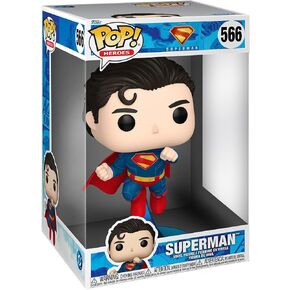 فونكو بوب! Jumbo: Superman 2025 - Superman - FINYL Figure - فكرة الهدية - البضائع الرسمية - ألعاب الأطفال والكبار - عشاق الأفلام - نموذج نموذج لهواة الجمع والعرض