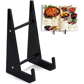 Acrylic Cookbook Stand for Kitchen Recipe Book Holder for Kitchen Counter Multi-Purpose Display Stand 8.8 x 4.72 Inch Kitchen Countertop Acrylic Recipe Decor(White)