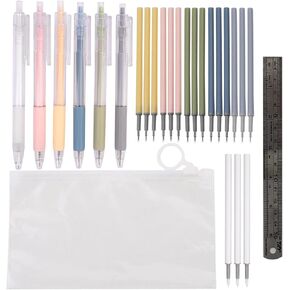 Craft Exacto Knife Craft Cutting Tool Paper Cutter Knife Pen Retractable Hobby Knife Blade Art Utility Precision Paper Cutting Carving Tool w/ Pocket Clip for DIY Drawing Scrapbooking Tools