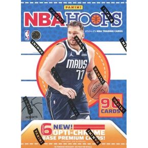 2024/25 Panini Hoops EXCLUSIVE HUGE Factory Sealed Blaster Box with (90) New Cards Including (6) OPTI-CHROME PREMIUM Cards! Look for New Rookies & Autos of Top 2024 Rookies & Exclusive Cards!