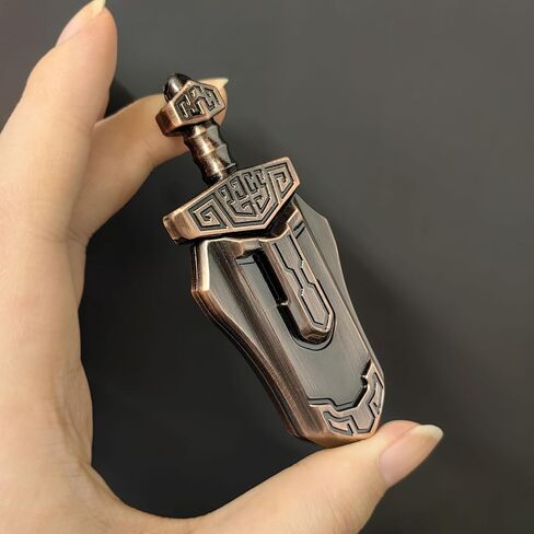 EDC Sword Decompression Toys Fidget Sliders Fidget Toys Stress Relief for Adults Magnetic Metal Toys Anti-Anxiety Office Desk Toys (Grey) in Saudi Arabia