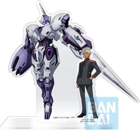 Mobile Suit Gundam: The Witch from Mercury - Suletta Mercury & Miorine Rembran, Bandai Spirits Collectible Acrylic Stand in Saudi Arabia