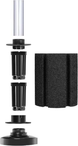 AQUANEAT Aquarium Bio Sponge Filter Breeding Fry Betta Shrimp Nano Fish Tank (Small up to 10Gal) in Saudi Arabia