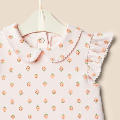 Amazon Essentials x Sofia Grainge Toddlers and Baby Girls' Short Sleeve Blouse, Pack of 2 in Saudi Arabia