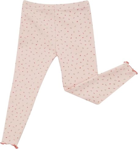 AVAUMA Baby Boy Girl Pajama Set 6M-7T Kids Cute Toddler Snug fit Flower Pattern Design Pjs Cotton Sleepwear Ruffled Shirring in Saudi Arabia