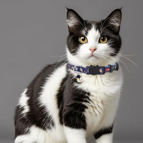 Cotton Cat Collar, 2 Pack Breakaway Cats Collars with Bells, for Girl Boy Kittens, Bee and Ladybug in Saudi Arabia