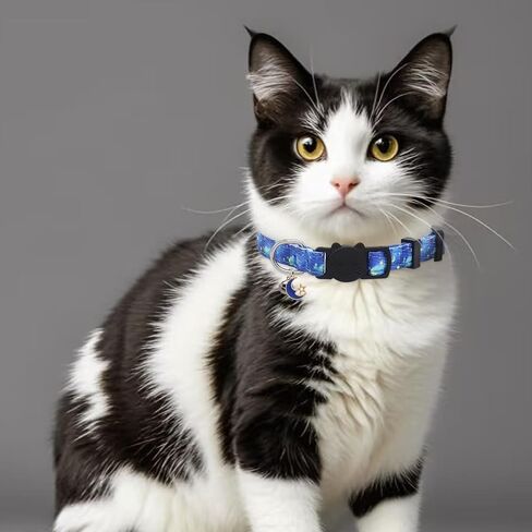 Cotton Cat Collar, 2 Pack Breakaway Cats Collars with Bells, for Girl Boy Kittens, Bee and Ladybug in Saudi Arabia