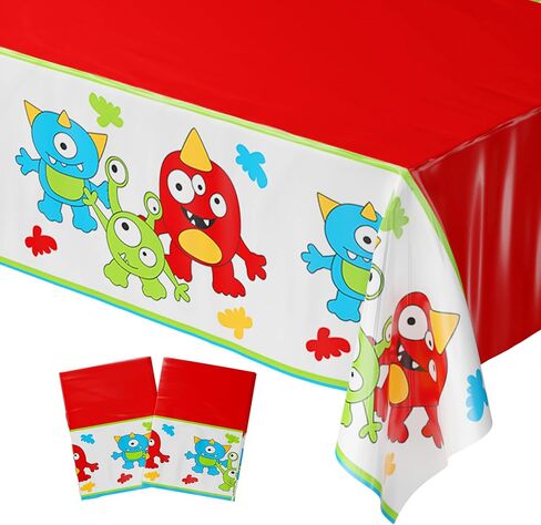 Blue Orchards Brick Table Covers (Pack of 3) - 54"x108" XL - Building Blocks Party, Gamer Birthday Party Supplies, Building Blocks Birthday, Kids Birthday Party, Birthday Decorations for Boys in Saudi Arabia