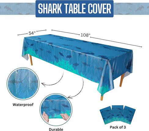 Blue Orchards Brick Table Covers (Pack of 3) - 54"x108" XL - Building Blocks Party, Gamer Birthday Party Supplies, Building Blocks Birthday, Kids Birthday Party, Birthday Decorations for Boys in Saudi Arabia